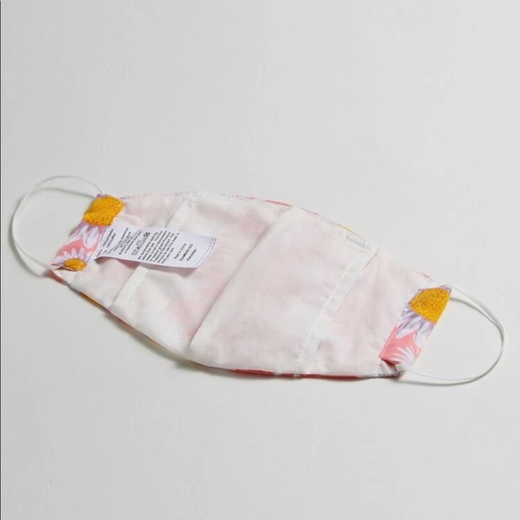 Pink Floral Face Mask - Picture 4 of 5